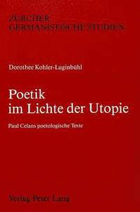 bokomslag Poetik Im Lichte Der Utopie