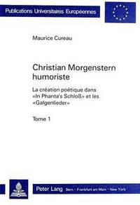 bokomslag Christian Morgenstern Humoriste