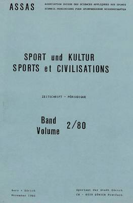 Sport Und Kultur / Sports Et Civilisations 1