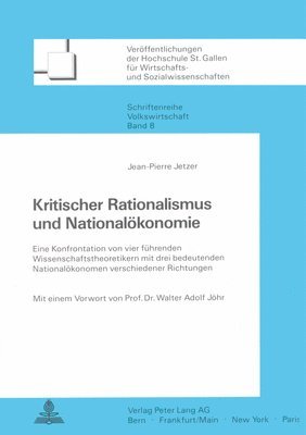 bokomslag Kritischer Rationalismus Und Nationaloekonomie