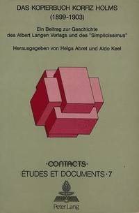bokomslag Das Kopierbuch Korfiz Holms (1899-1903)