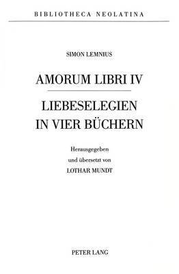 bokomslag Amorum Libri IV