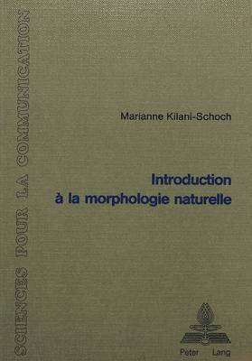 bokomslag Introduction  La Morphologie Naturelle