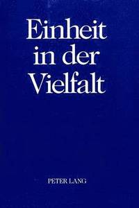 bokomslag Einheit in Der Vielfalt