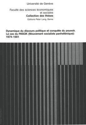 Dynamique Du Discours Politique Et Conqute Du Pouvoir 1