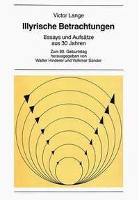 bokomslag Illyrische Betrachtungen. Essays Und Aufsaetze Aus 30 Jahren
