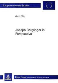 bokomslag Joseph Berglinger in Perspective