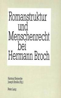 bokomslag Romanstruktur Und Menschenrecht Bei Hermann Broch