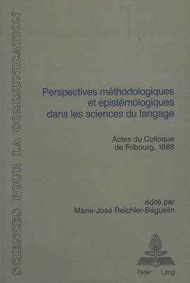 bokomslag Perspectives Mthodologiques Et pistmologiques Dans Les Sciences Du Langage