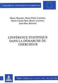 bokomslag L'Infrence Statistique Dans La Dmarche Du Chercheur