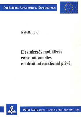 bokomslag Des Srets Mobilires Conventionnelles En Droit International Priv