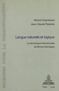 bokomslag Langue Naturelle Et Logique