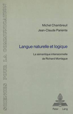 Langue Naturelle Et Logique 1