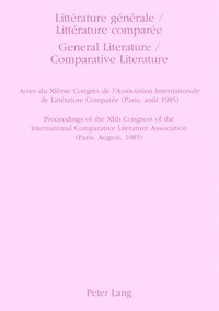 bokomslag General Literature, Comparative Literature