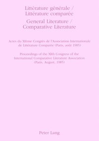 bokomslag General Literature, Comparative Literature