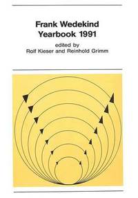 bokomslag Frank Wedekind. Yearbook 1991