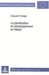 bokomslag La Planification Du Developpement Au Npal