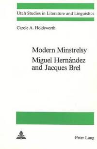 bokomslag Modern Minstrelsy