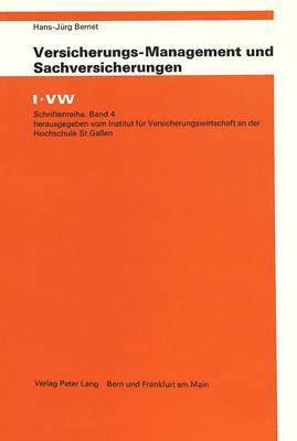 bokomslag Versicherungs-Management Und Sachversicherungen