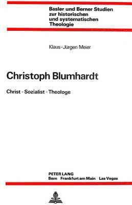 Christoph Blumhardt 1