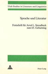 bokomslag Sprache Und Literatur