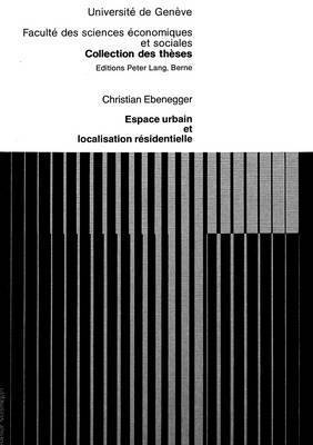 Espace Urbain Et Localisation Rsidentielle 1