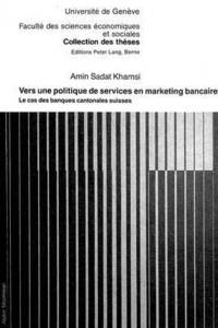 bokomslag Vers Une Politique de Services En Marketing Bancaire