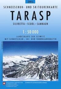 bokomslag Swisstopo 1 : 50 000 Tarasp Ski