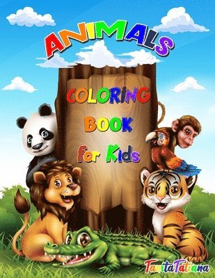 bokomslag Animals Coloring Book for Kids