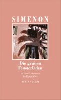 Georges Simenon - Die grünen Fensterläden, Inbunden