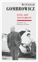 Witold Gombrowicz, Dominique De Roux - Eine Art Testament, Inbunden