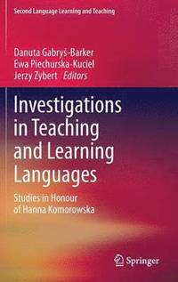bokomslag Investigations in Teaching and Learning Languages