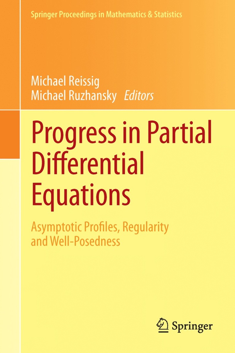 Michael Reissig, Michael Ruzhansky - Progress in Partial Differential Equations, Inbunden