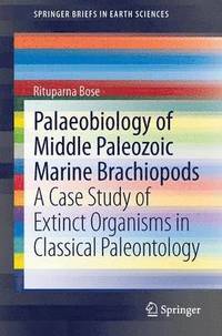 bokomslag Palaeobiology of Middle Paleozoic Marine Brachiopods