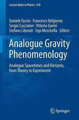 bokomslag Analogue Gravity Phenomenology
