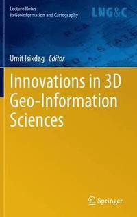 bokomslag Innovations in 3D Geo-Information Sciences