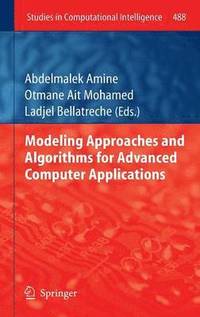 bokomslag Modeling Approaches and Algorithms for Advanced Computer Applications