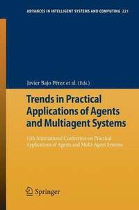 bokomslag Trends in Practical Applications of Agents and Multiagent Systems