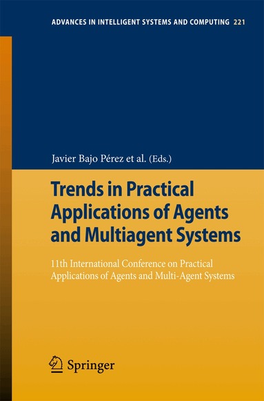 Javier Bajo Pérez, Juan M. Corchado Rodríguez, Johannes Fähndrich, Philippe Mathieu, Andrew Campbell, Mari Carmen Suarez-Figueroa, Alfonso Ortega, Emmanuel Adam, Elena Navarro, Ramon Hermoso, María N. Moreno - Trends in Practical Applications of Agents and Multiagent Systems, Häftad