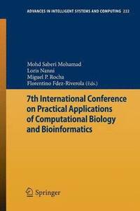 bokomslag 7th International Conference on Practical Applications of Computational Biology & Bioinformatics