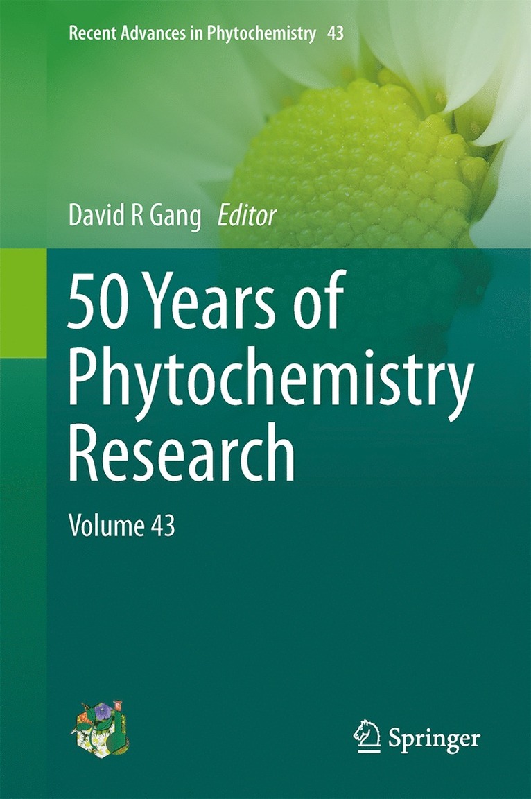 David R. Gang - 50 Years of Phytochemistry Research, Inbunden