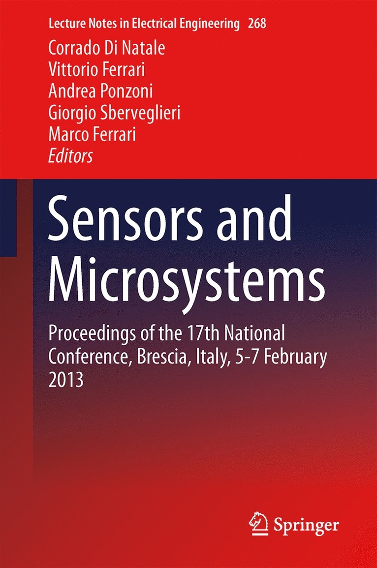 Corrado Di Natale, Vittorio Ferrari, Andrea Ponzoni, Giorgio Sberveglieri, Marco Ferrari - Sensors and Microsystems, Inbunden