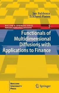 bokomslag Functionals of Multidimensional Diffusions with Applications to Finance