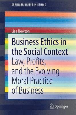 bokomslag Business Ethics in the Social Context