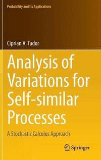 bokomslag Analysis of Variations for Self-similar Processes