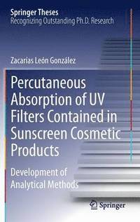 bokomslag Percutaneous Absorption of UV Filters Contained in Sunscreen Cosmetic Products
