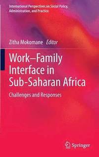 bokomslag Work-Family Interface in Sub-Saharan Africa
