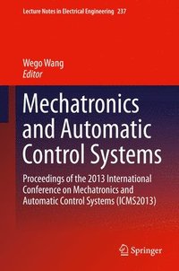 bokomslag Mechatronics and Automatic Control Systems