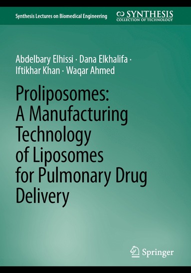 bokomslag Proliposomes: A Manufacturing Technology of Liposomes for Pulmonary Drug Delivery