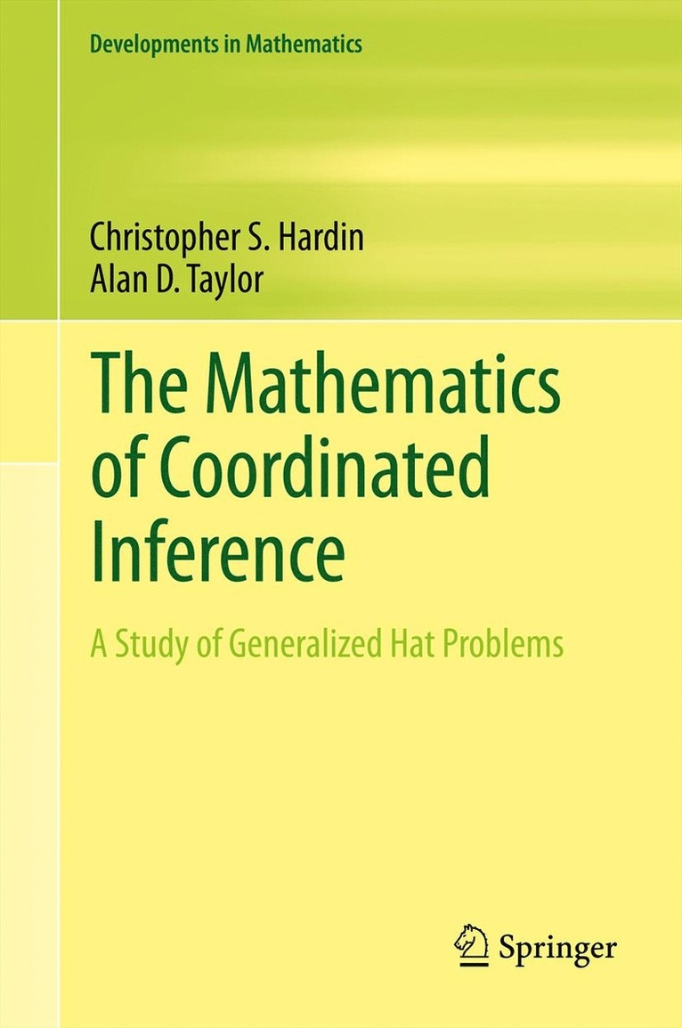 Christopher S. Hardin, Alan D. Taylor - Mathematics of Coordinated Inference, Inbunden